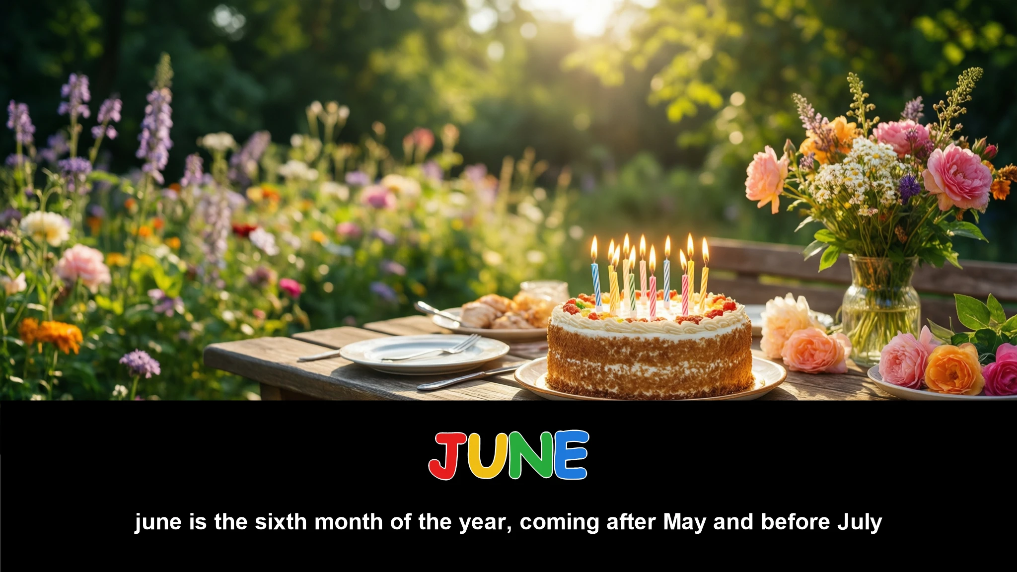 English Illustration for June